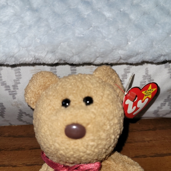 Rare curly beanie baby - Picture 5 of 5